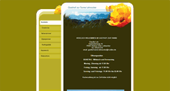 Desktop Screenshot of gasthoftanne.de